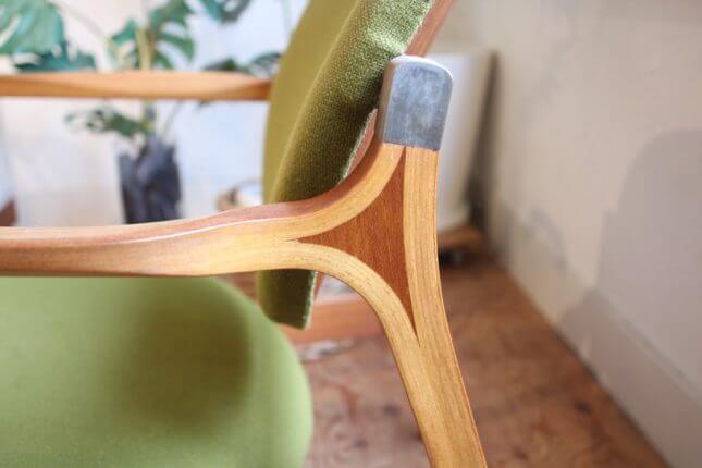 天童木工 コマ入れ成型合板 安楽椅子